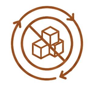 Sugar craving elimination benefit icon